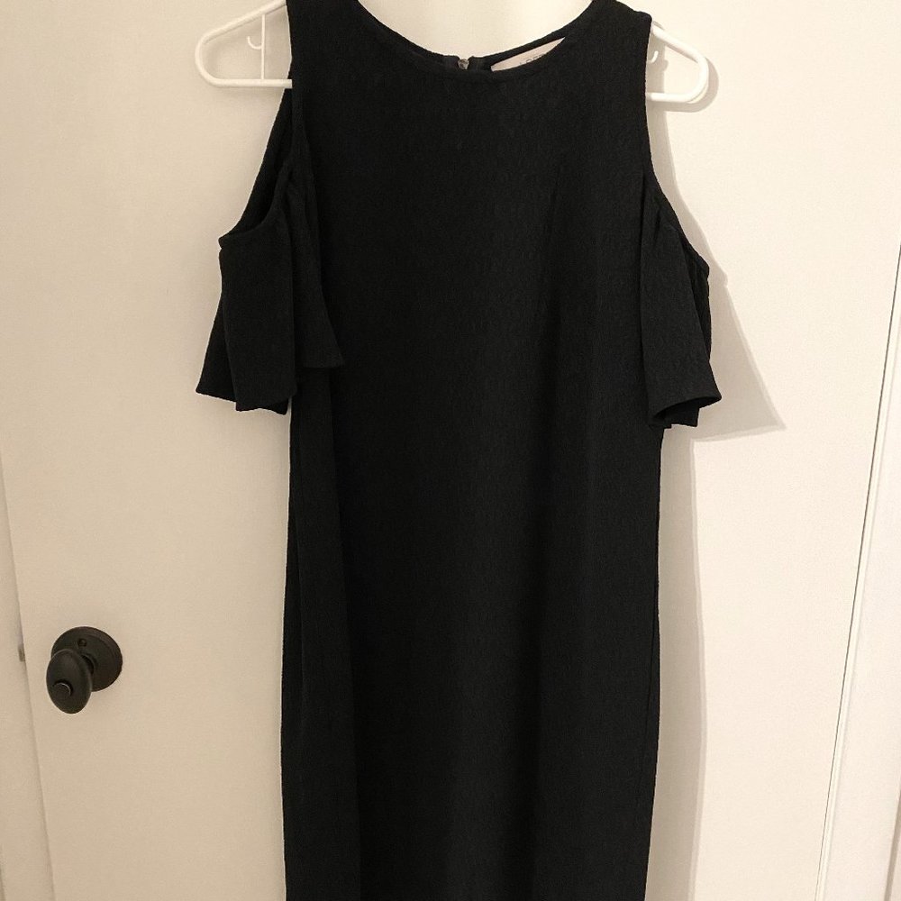 LOFT Cut-Out Shoulder Dress